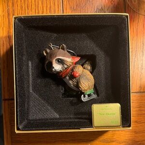 Hallmark Raccoon Ornament 1978 “New Skates”